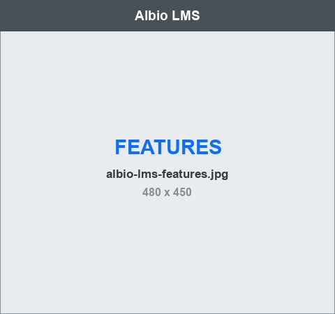 Albio LMS key features