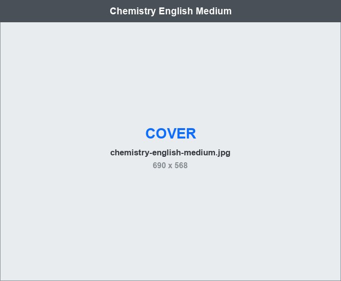 Chemistry English Medium