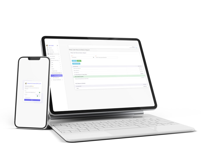 Edward & Christie E&C ERP workflow management dashboard built by W3S Solutions