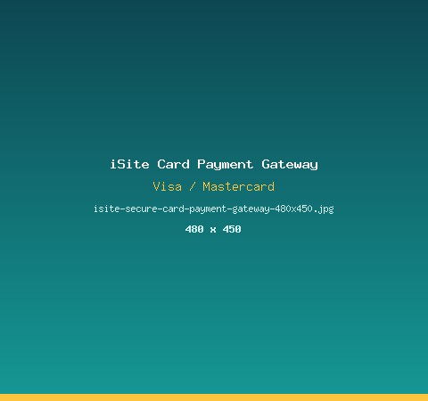iSite.lk secure in-app Visa and Mastercard card payment with instant transaction confirmation