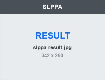SLPPA website About section showing mission and core values