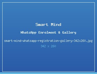 Smart Mind WhatsApp registration, gallery and testimonials
